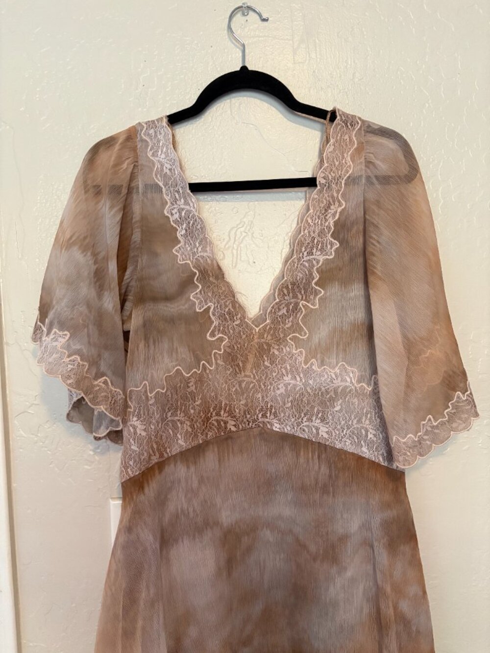 NWOT Free People Chance On Me Mini Dress in Pink Color Way Size Medium - Picture 7 of 10